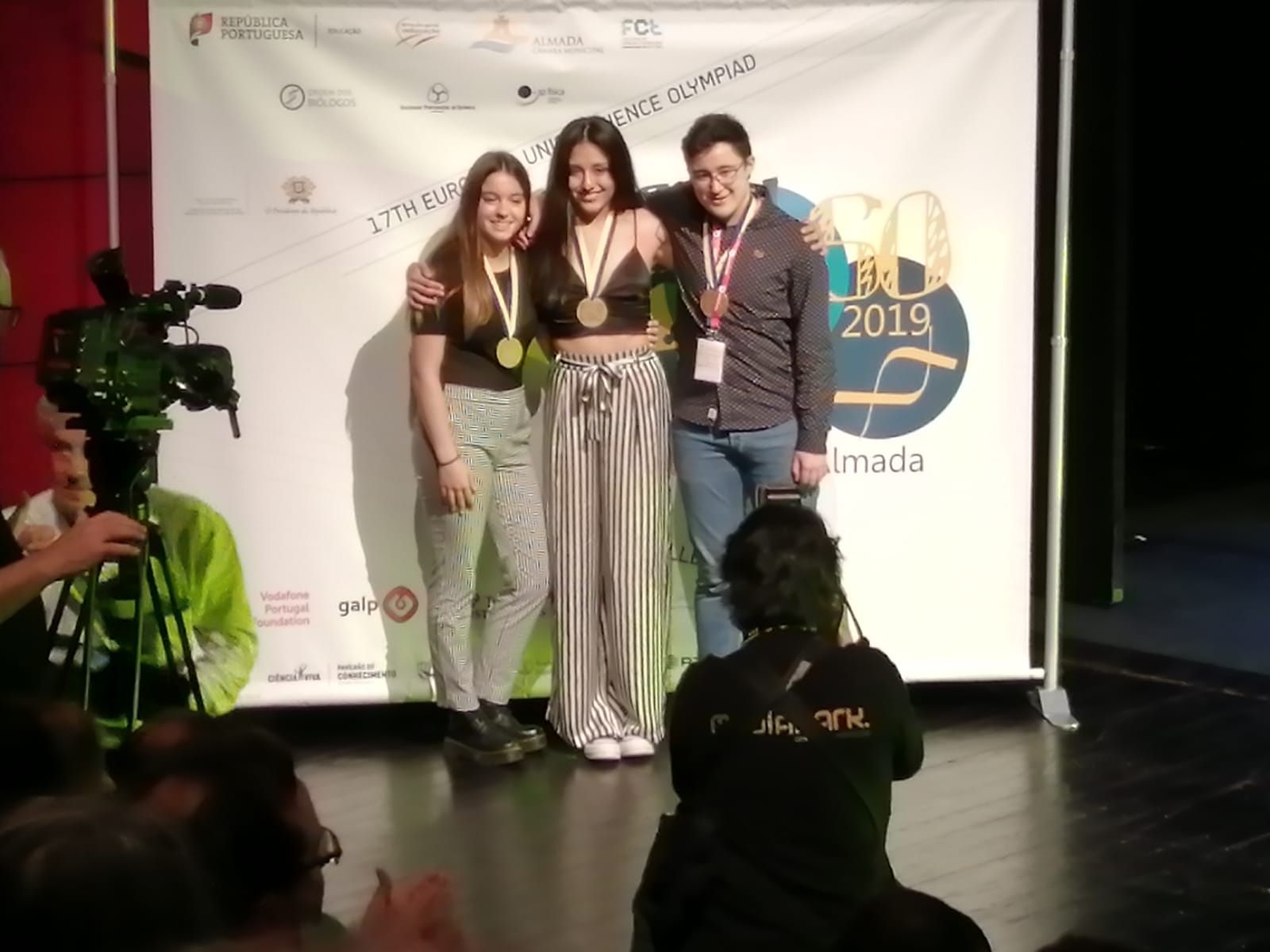 Medalla bronce en EUSO Lisboa